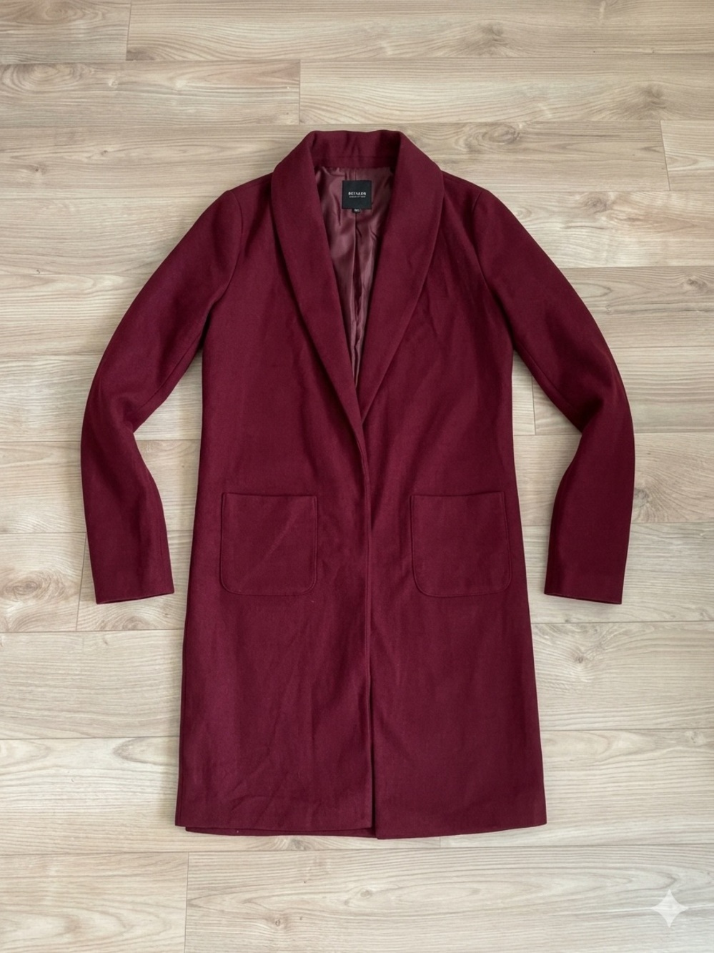 Burgundy Longline Blazer - Size M |
Like New
